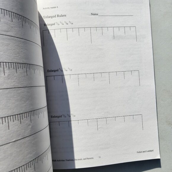 Simply Great Math Activities: Fractions, Decimals, & Percents Workbook Book - Picture 5 of 12